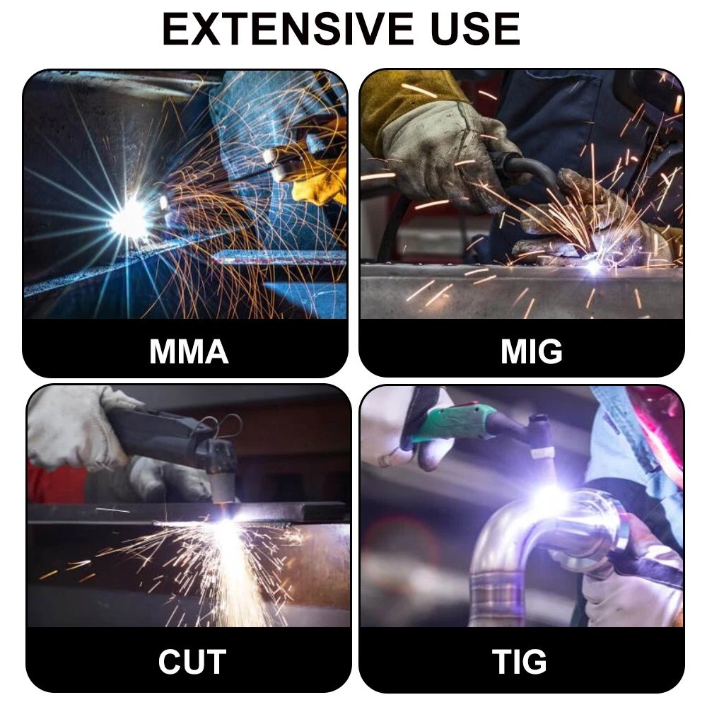 3IN1 HITBOX 110V/220V 200A MIG Welder ARC LIFT TIG MIG Gasless Welding Machine
