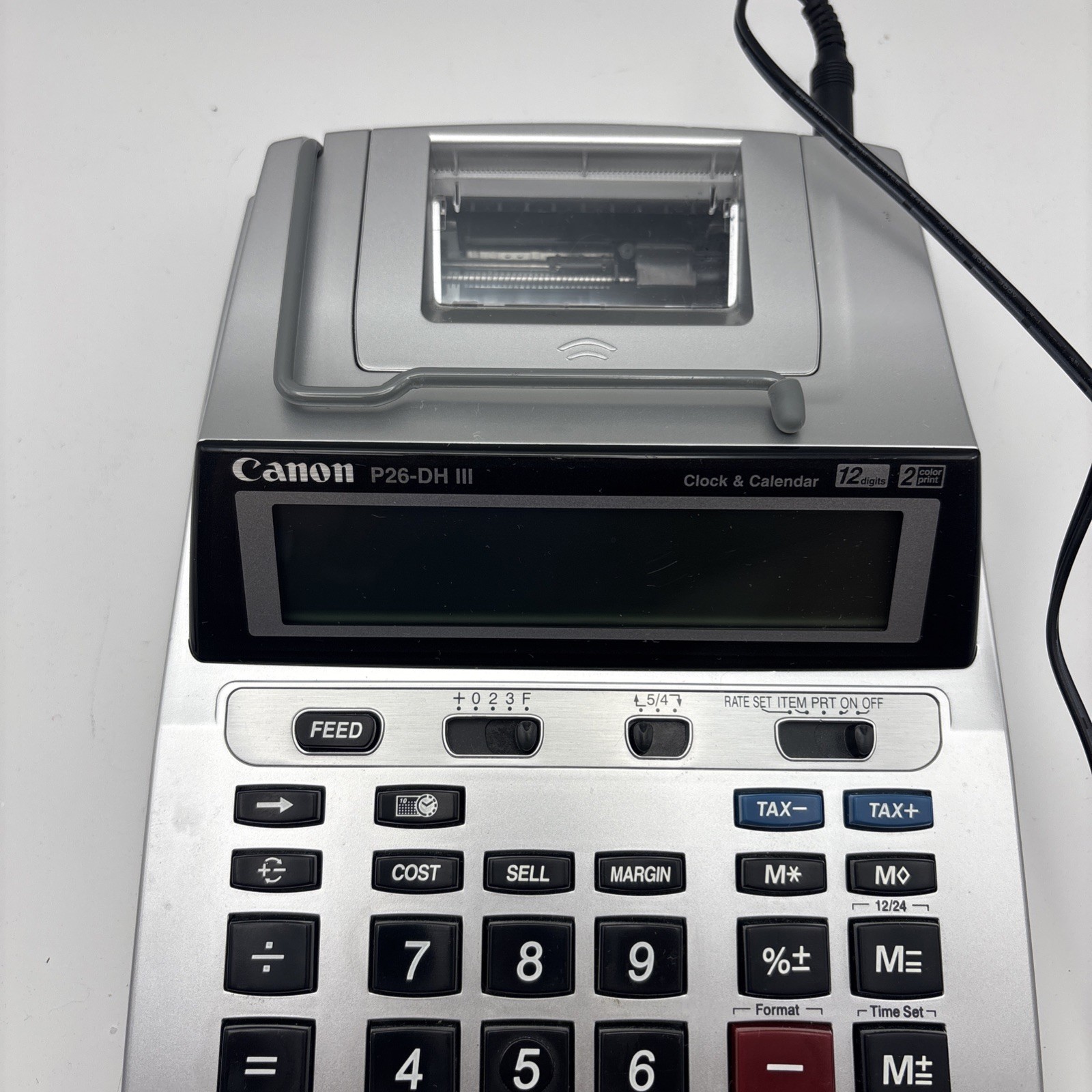 Canon P26-DH III 12-Digit Printing Calculator