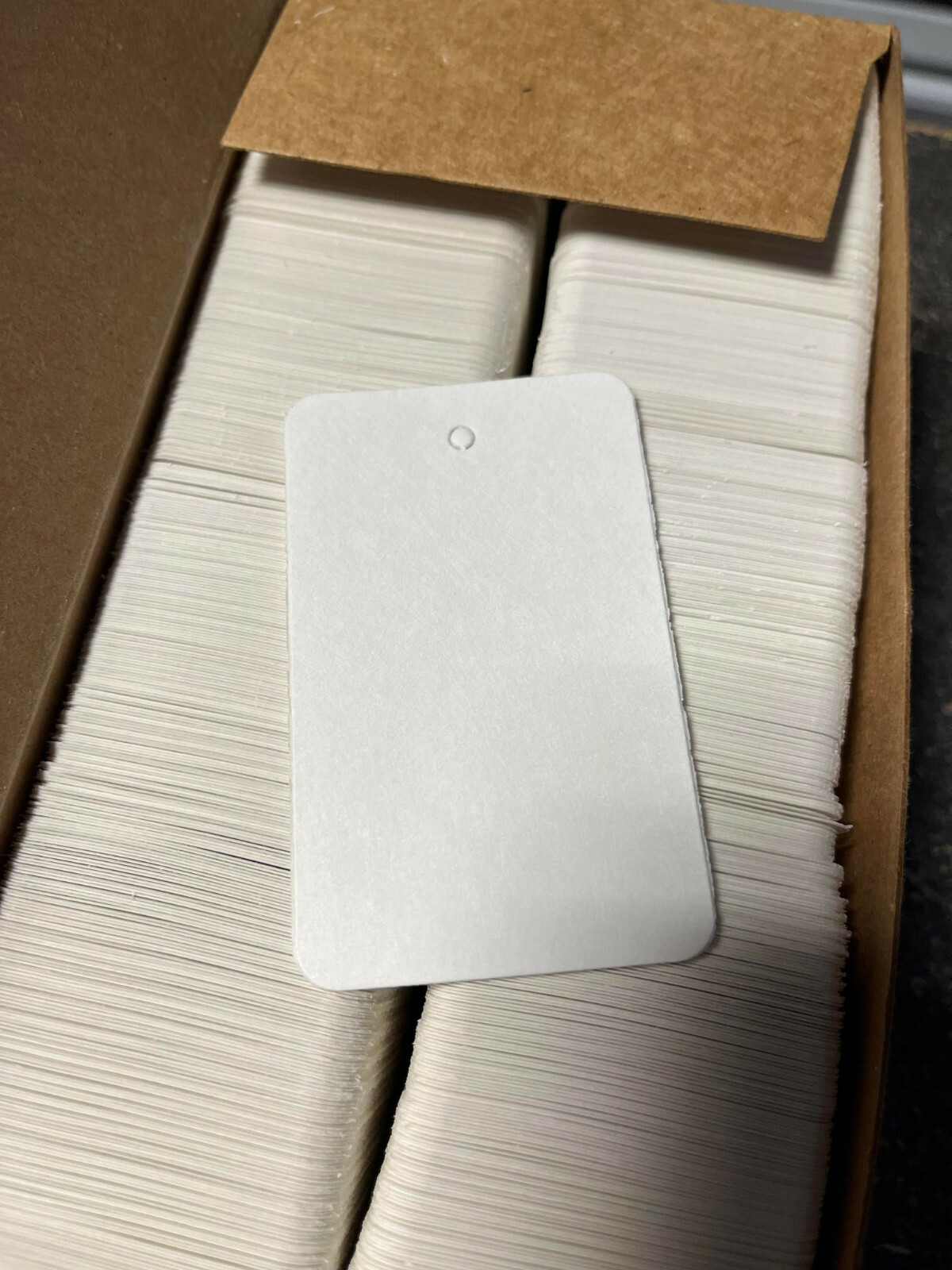 LG COUPON TAG, 2-7/8″ x 1-3/4″, BLANK, NO STRING White BOX OF 1000 LC9041WH
