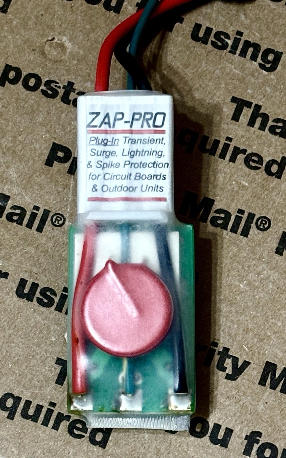 Zebra Instruments ZAP-PRO Plug-In Surge & Spike Protector (120-240V) 🔥 Checked
