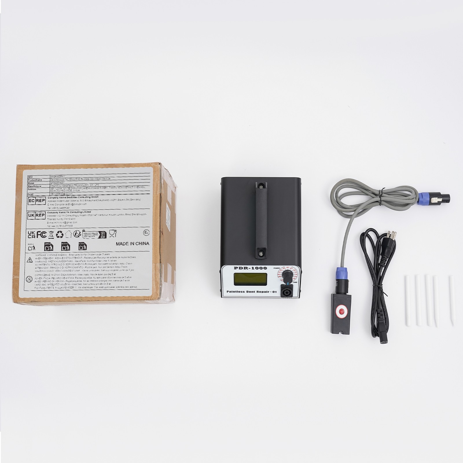 Auto Body Dents Remover Tool Electromagnetic Dent Repair PDR Induction Heater