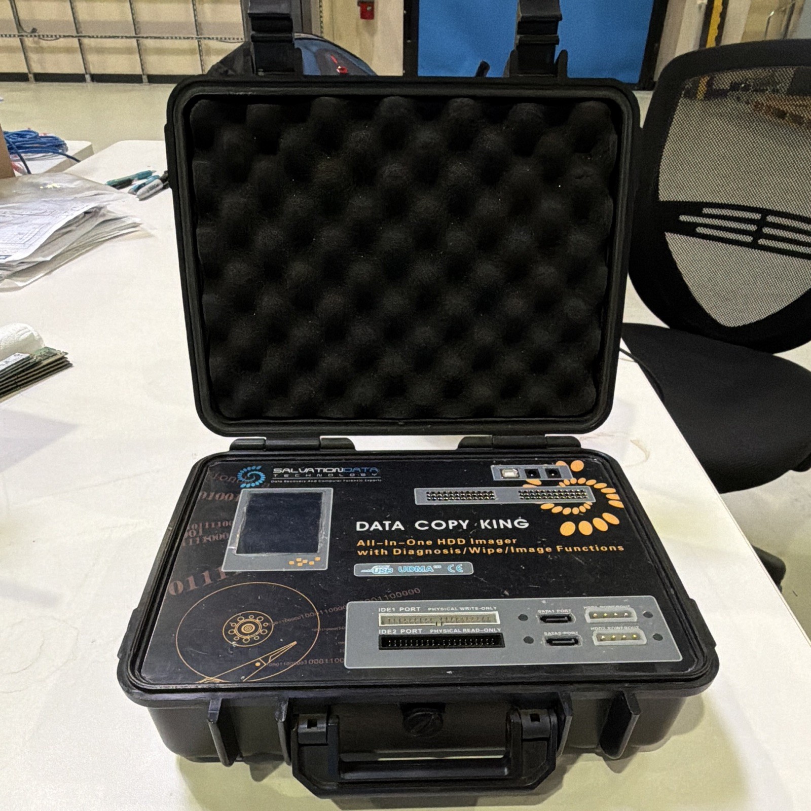 SalvationDATA Data Copy King All-in-One HDD Imager with Hard Carry Case