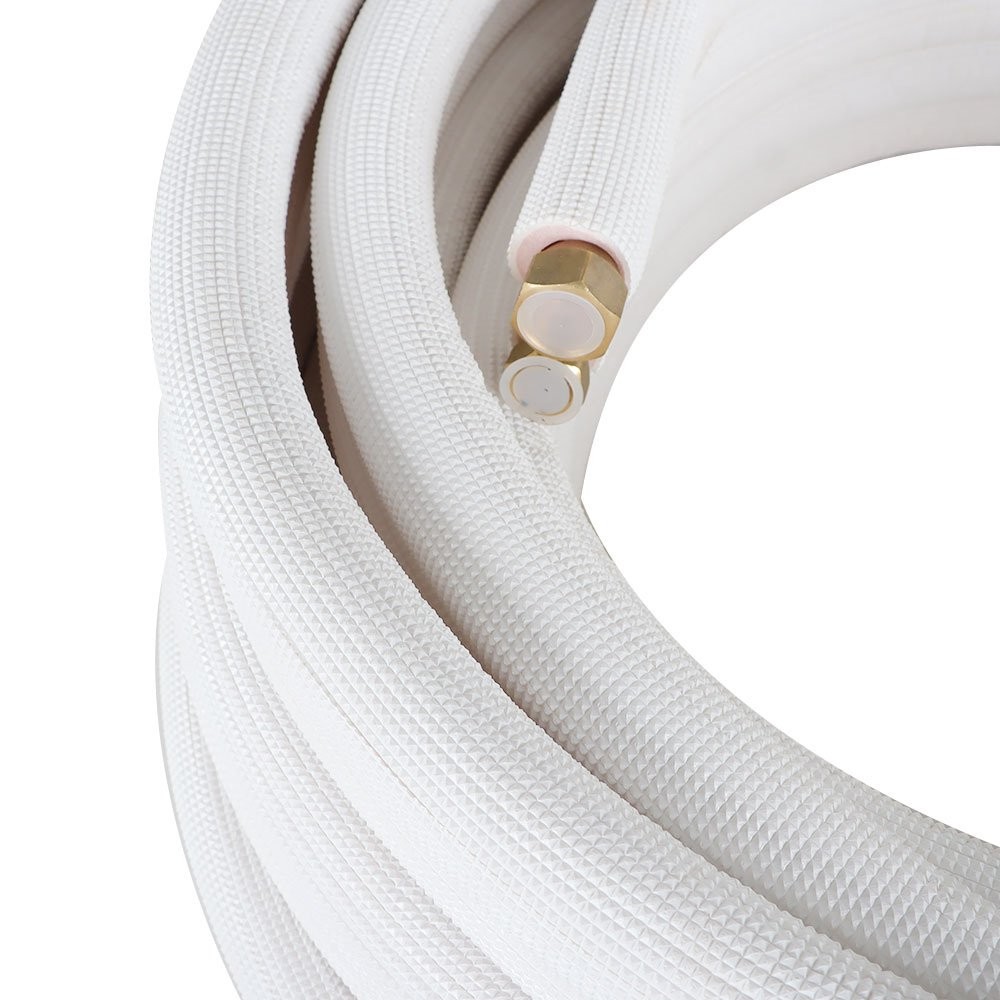 50FT Mini Split Line Set 3/8″ & 5/8″ Install Kit For Mini Split Heat Pump System