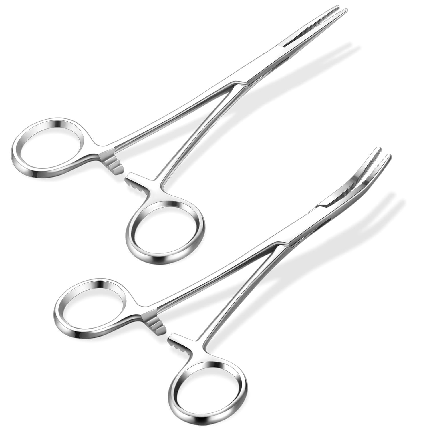 Hemostat Curved and Straight Hemostat Forceps Piercing Pliers Forceps, Stainless