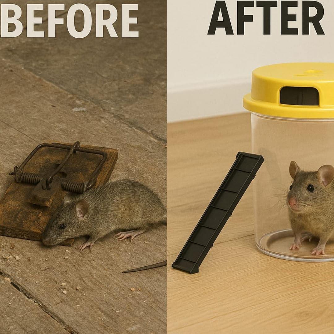THE PERFECT PART Mouse Rat Trap Flip & Slide Bucket Catcher…
