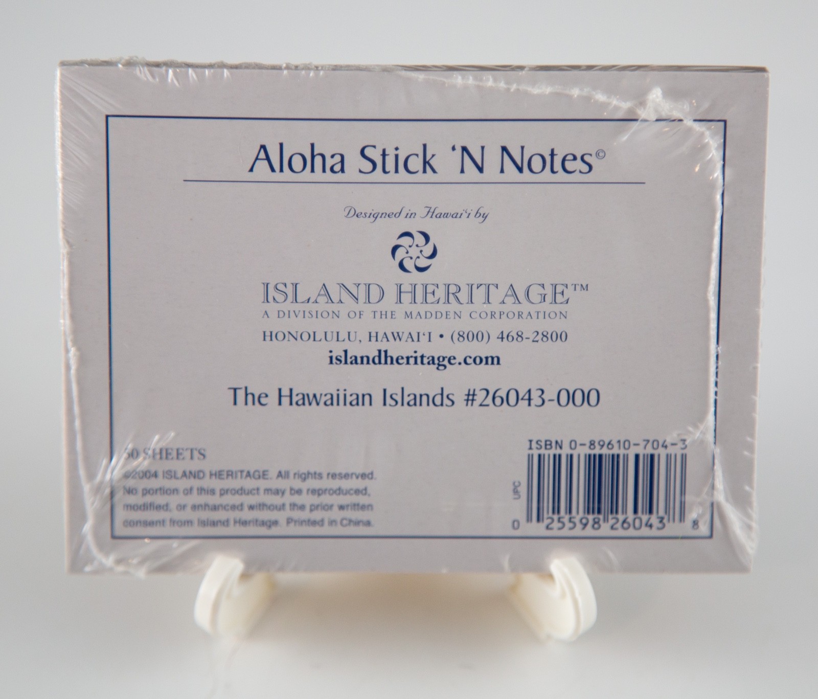 New Island Heritage Aloha Stick ‘N Notes – The Hawaiian Islands #26043-000