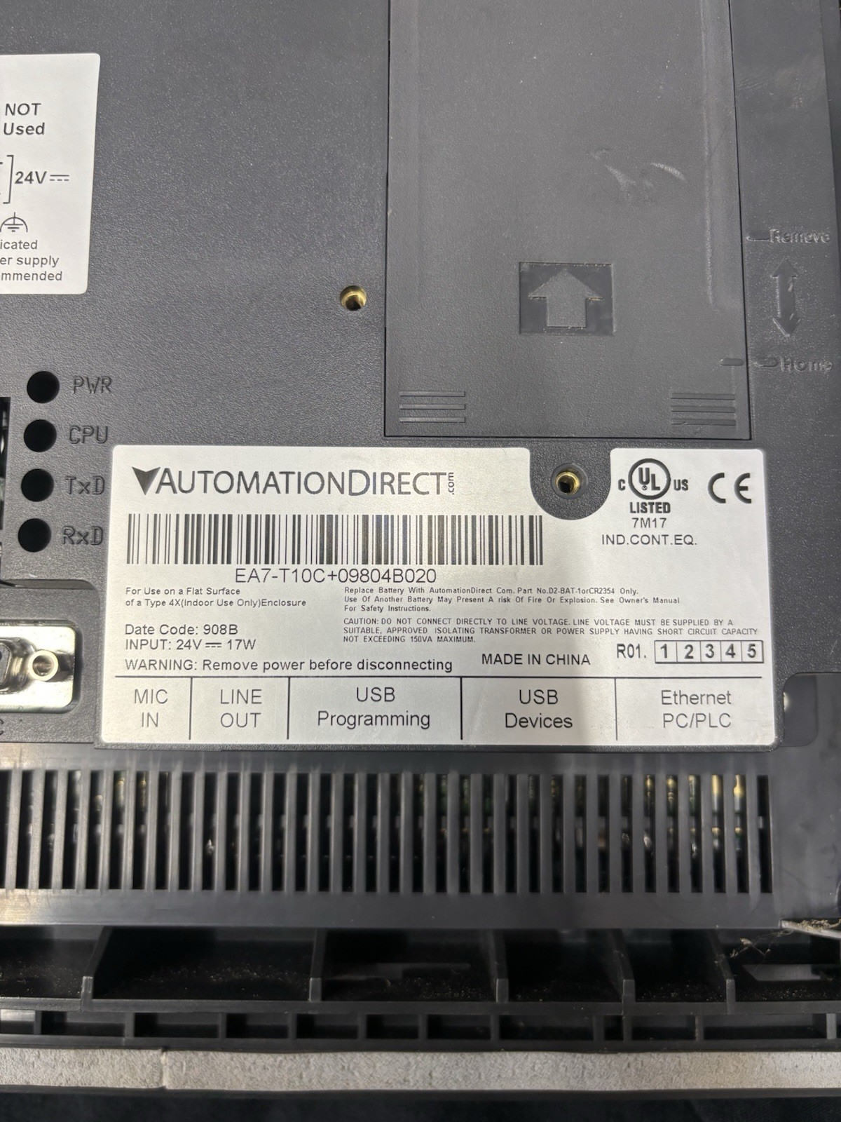 AUTOMATION DIRECT EA7-T10C / EA7T10C (USED)