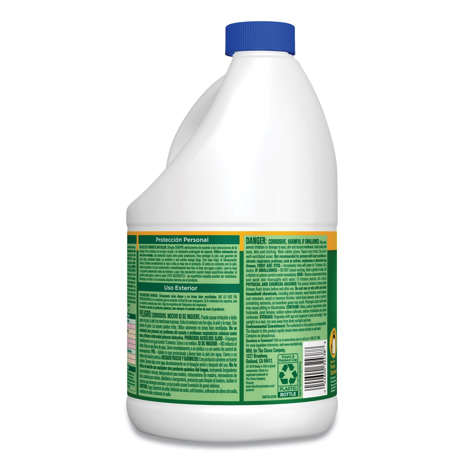 OUTDOOR BLEACH, 81 OZ BOTTLE, 6/CARTON