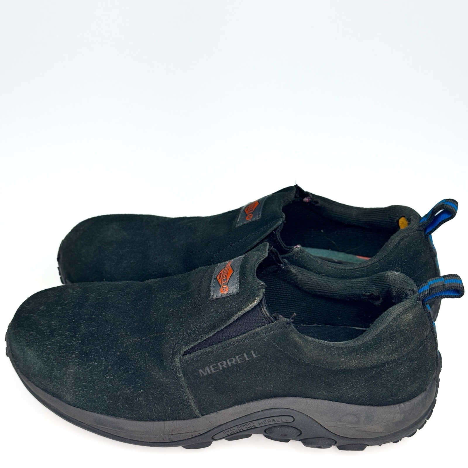 Merrell Work Jungle Moc Composite Toe Slip Resistant Black Suede Shoes Mens 10M