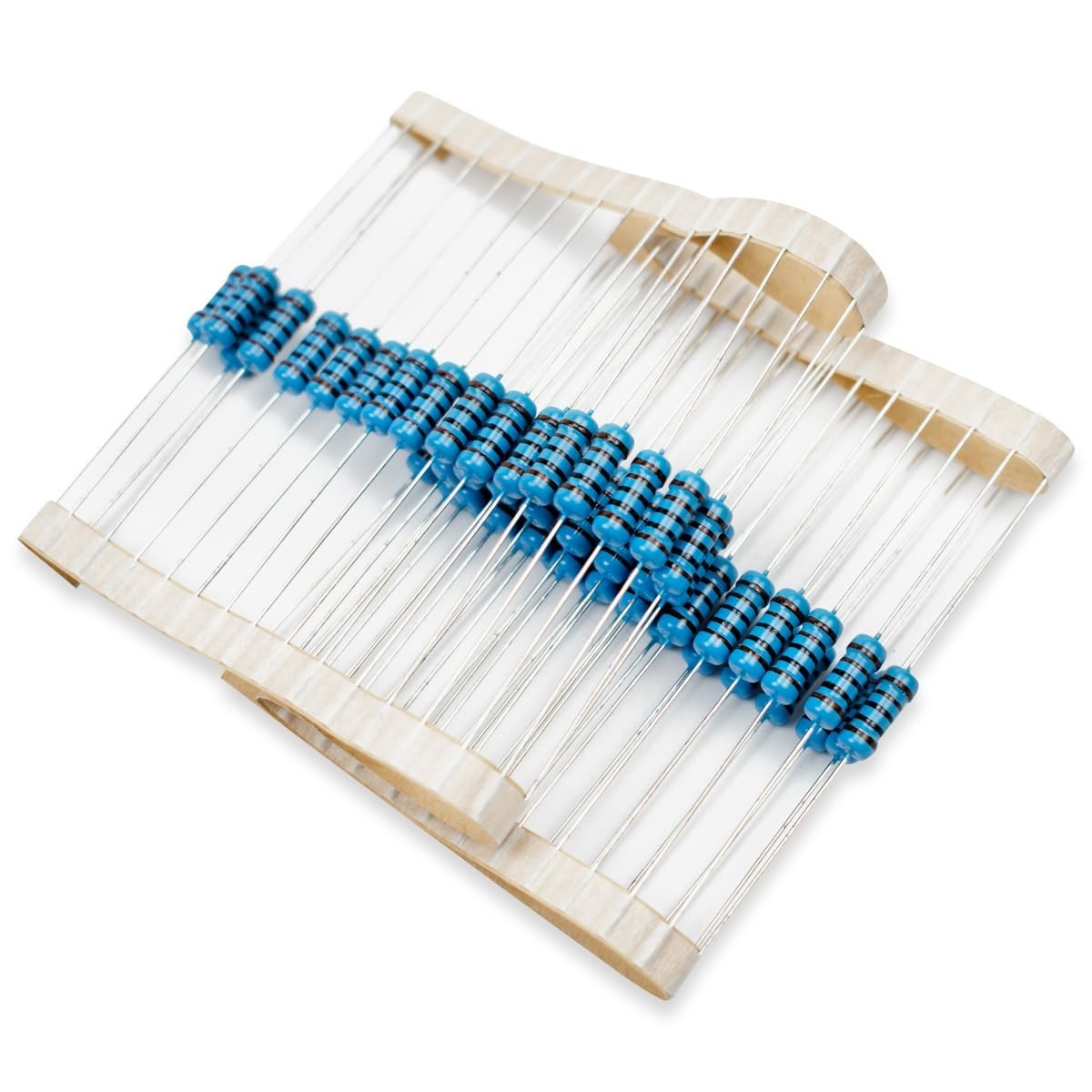 High-Quality 1K Ohm Metal Film Resistors – 50 Pcs for DIY and Experiments