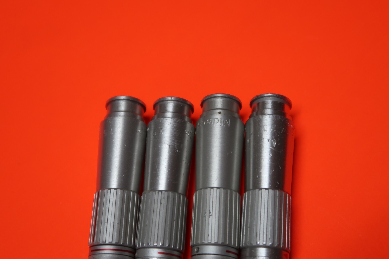 MIDWEST DENTAL HANDPIECE RHINO SHORTY TWIST NOSE CONE LOT OF 4 & 1 MONTH WARR