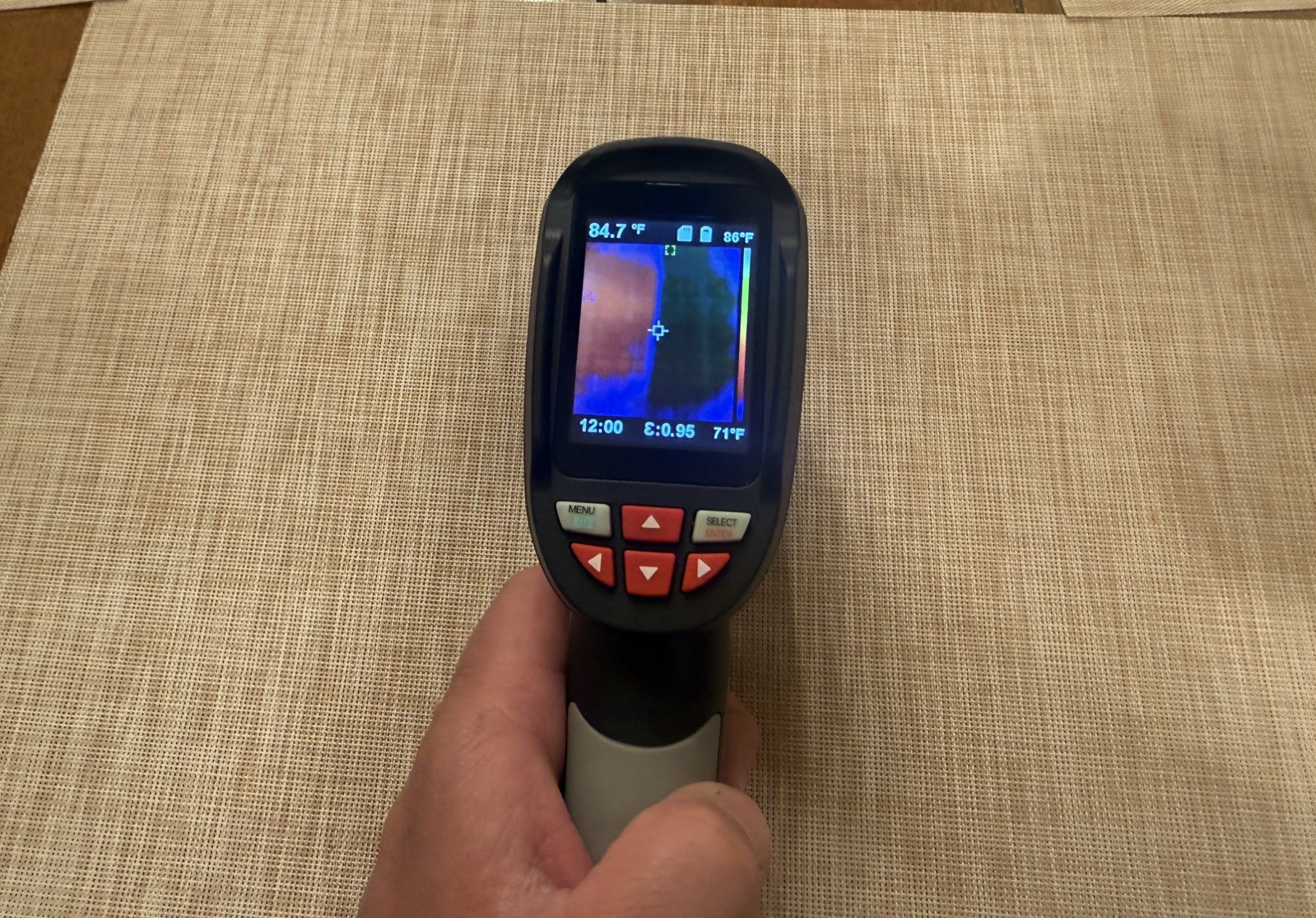 STEELMAN PRO STI-240 Thermal Imager Camera, 2.4″ Color LCD, 9Hz, With Case (NEW)