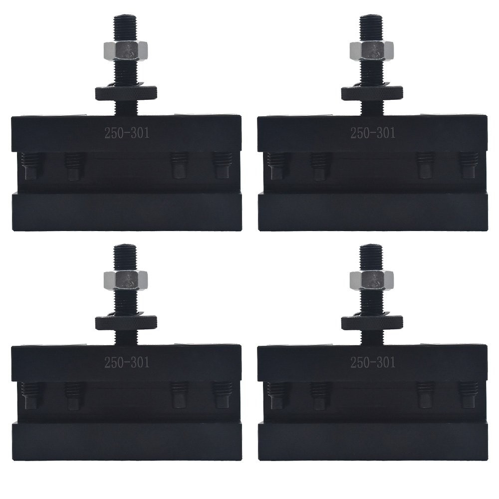 4Pcs CXA #1 250-301 Quick Change Tool Post Turning & Facing Holder For Lathe