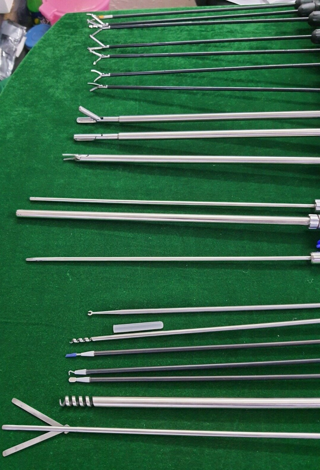 34pc Laparoscopic Surgery Set 5x330mm Laparoscopy Endoscopy Surgical Instruments