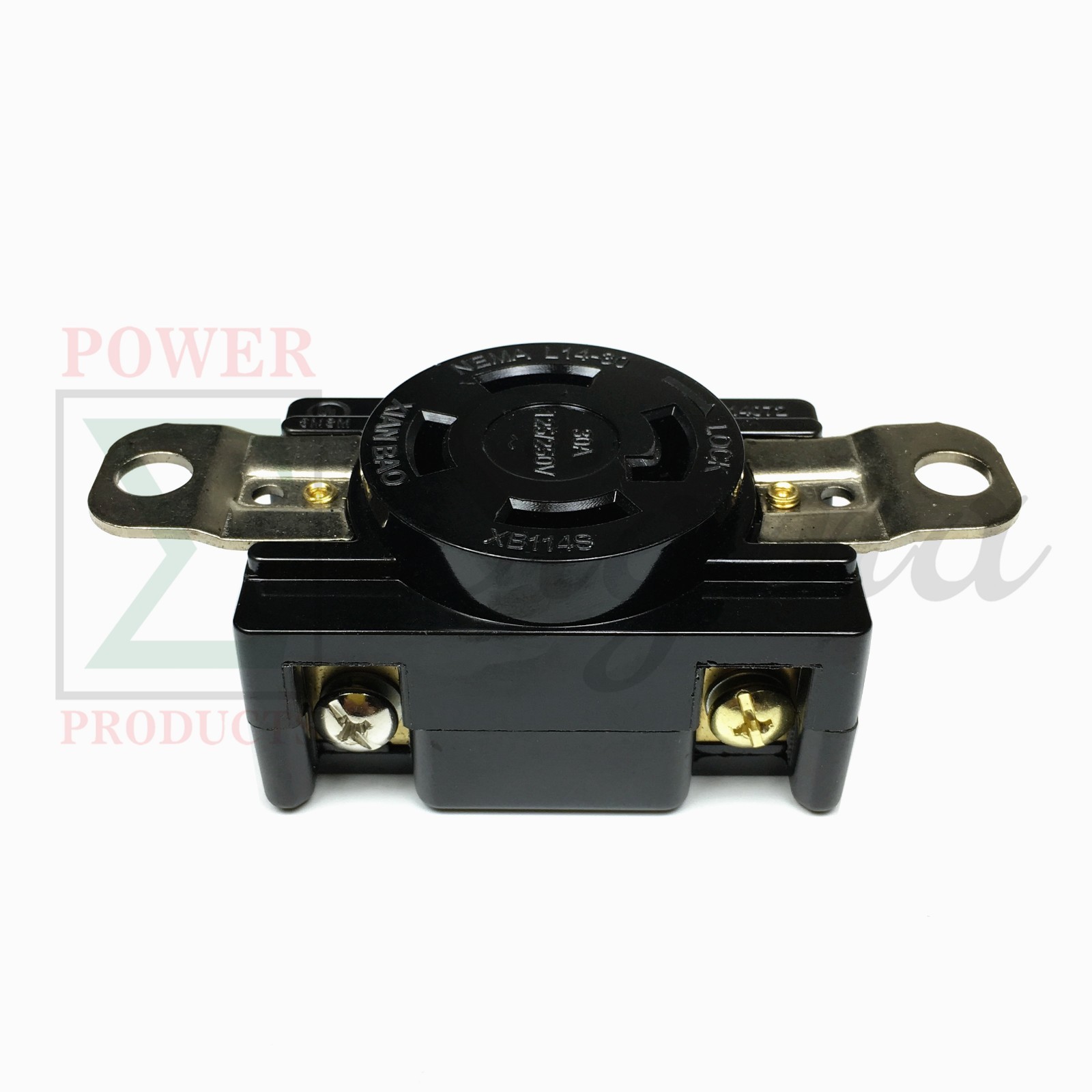 NEMA L14-30R 30A 125V/250V Twist Locking Electrical Plug Female Wall Receptacle