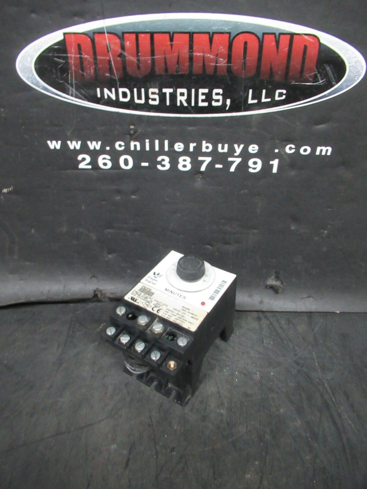EAGLE SIGNAL TIME DELAY RELAY BRE9A6 0-30 MINUTES 120 VAC 10 AMP 1/4 HP