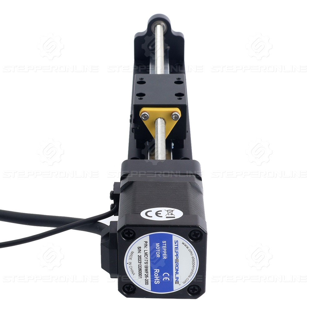Nema 17 Stepper Lead Screw Linear Actuator 200mm 0.5Nm Lead 12.7mm with Sensor