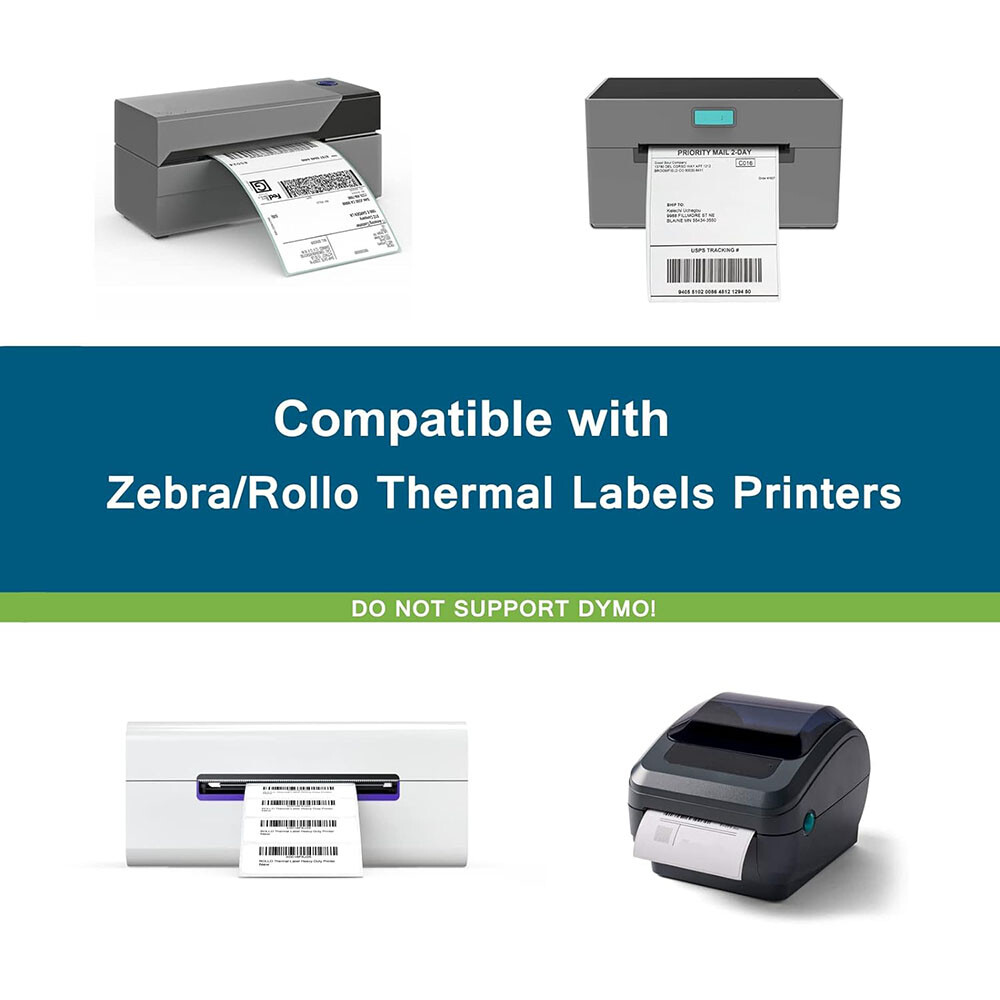 2.25”X1.25″ Direct Thermal Barcode Labels for Zebra Printer 1000 Label Per Roll