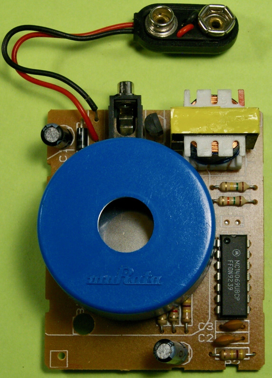 Murata PKM29-3A0 Sounder Alarm Board Assembly 9 volt 3.4 kHz continuous 105 db