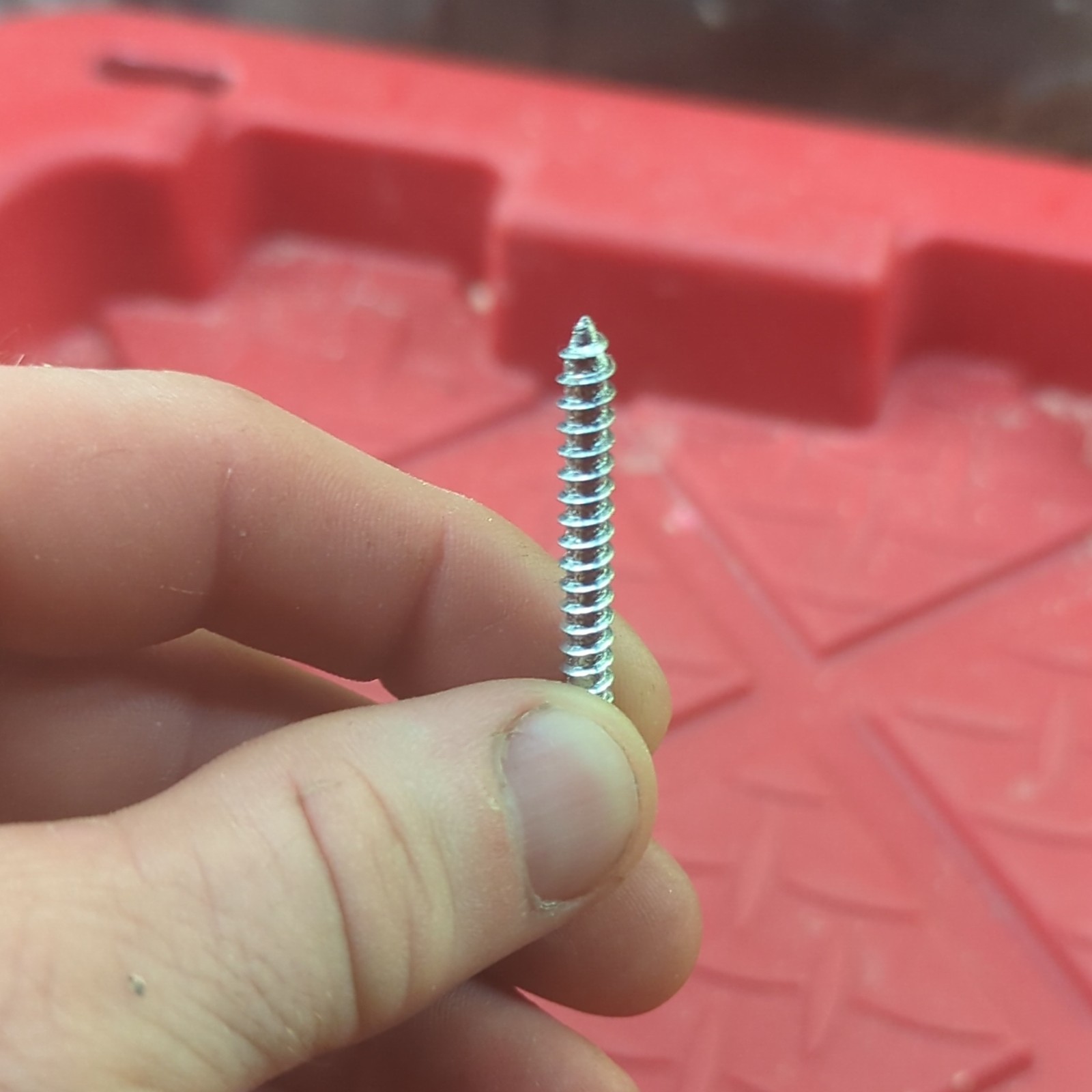 Square Drive Panhead #8 x 2 in. Zinc Steel Screw, 1 Pack 50pc.