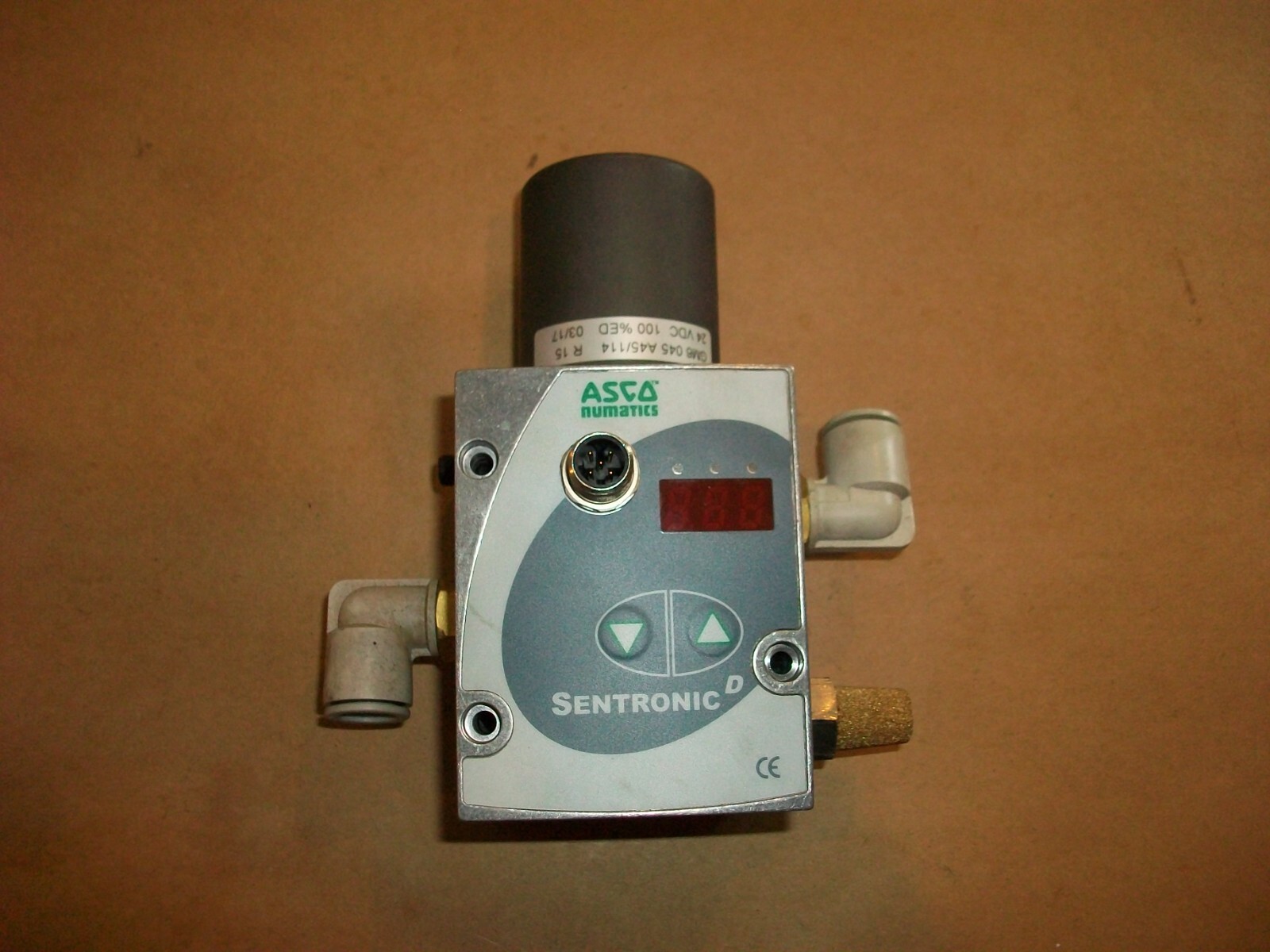 Asco Numatics 6096A0111 Sentronic Pressure Regulator 3/8″ USED