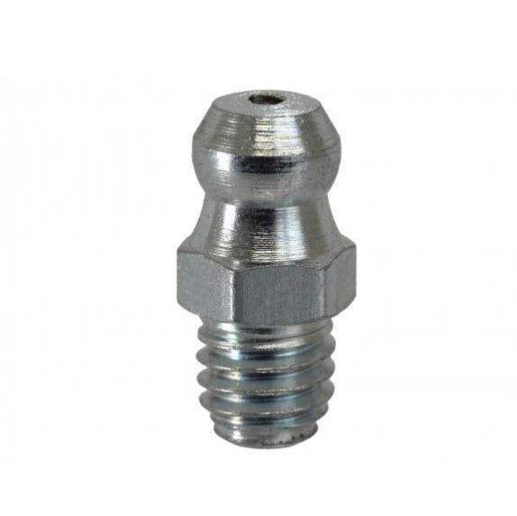 6mm x 1.0p Metric Grease Fittings Straight – 50 Pack
