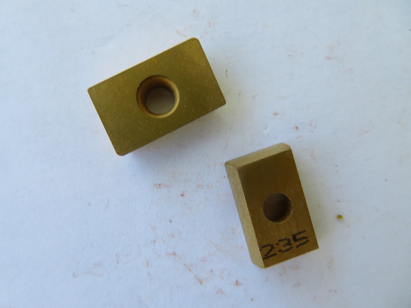 2 pcs SANDVIK R215.44-15T308-AAM Grade 235 P45 Carbide Inserts