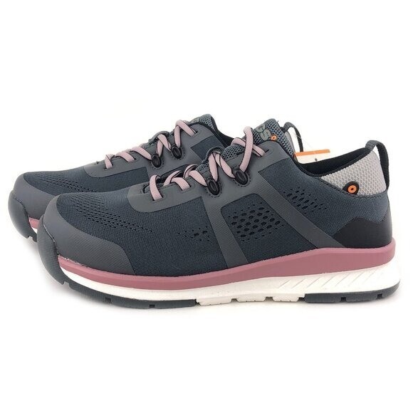 Bogs Sandstone KN TR Low ST Work Shoes Womens Size 8.5 EUR 39.5 Safety Toe Gray