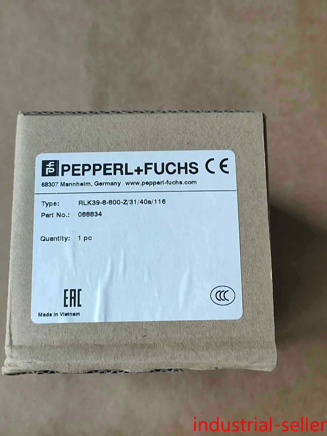One NEW PEPPERL FUCHS RLK39-8-800-Z/31/40a/116 Welcome counteroffer