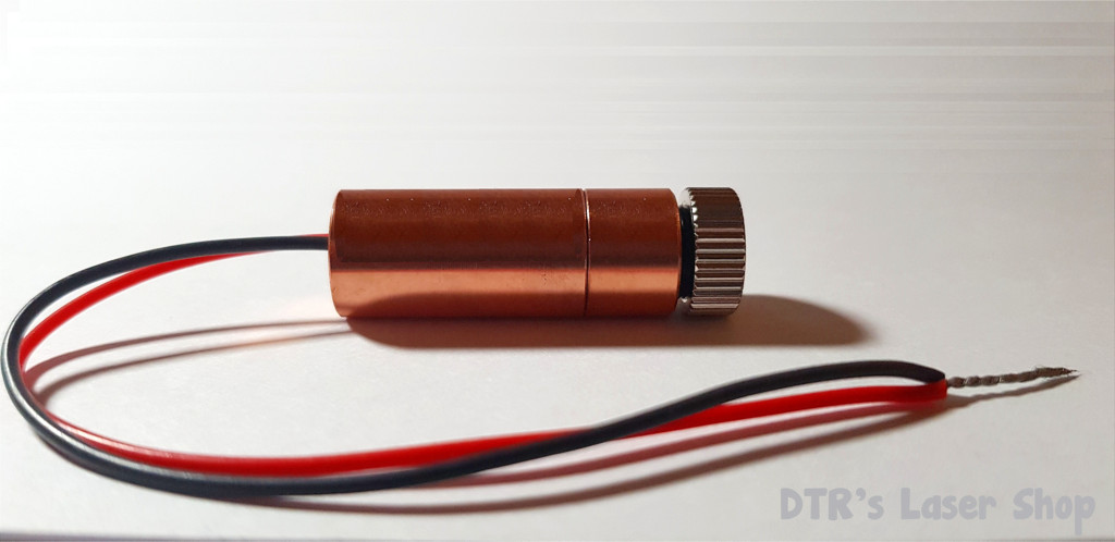 1.9W Copper 450nm Osram PLTB450B Blue Laser Module W/X-Drive & DTR-G-2 Lens
