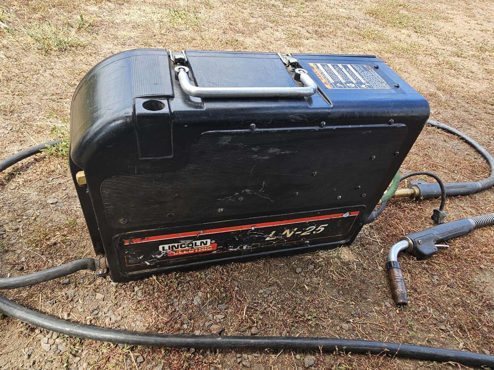 Lincoln Electric LN-25 Portable MIG Wire Feeder Welding Unit w/ Cables