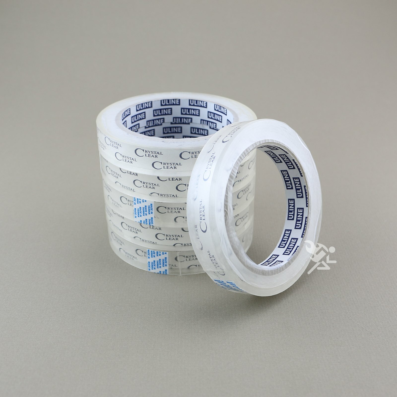 6 – 3/4″ x 2,592″ (72 yds) Crystal Clear Transparent Tape, Fits 3″ Core