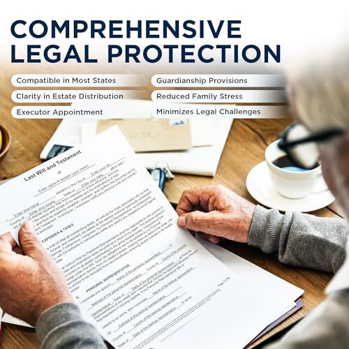 2024 Last Will and Testament Kit: Blank Legal Last Will Testament Forms
