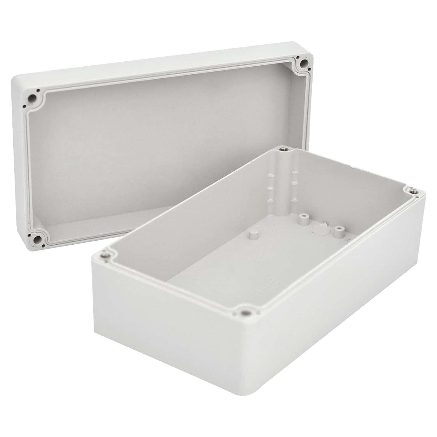 Waterproof White Plastic Project Enclosure DIY Electrical Junction Box Dustproof