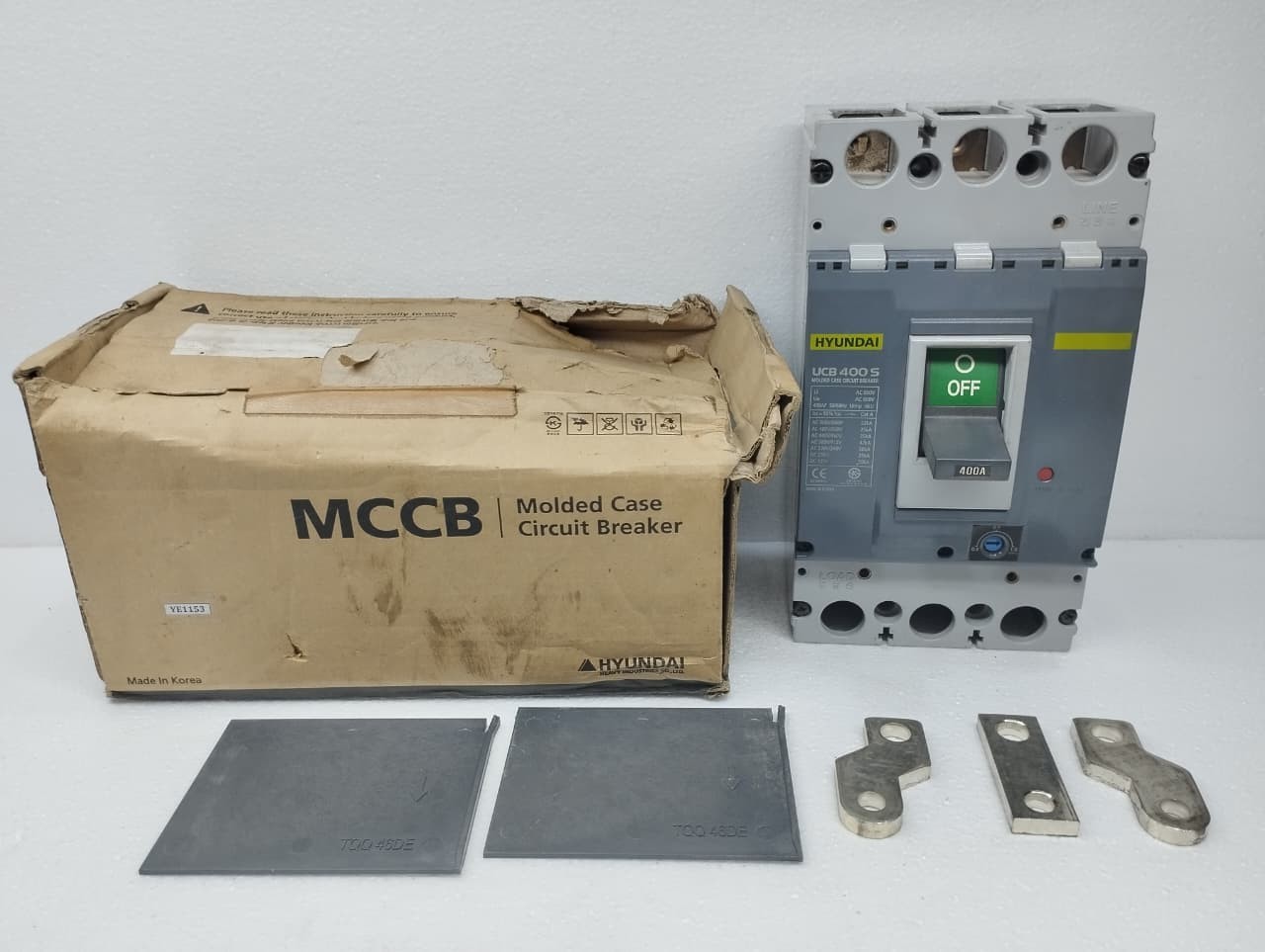 UCB 400S Hyundai Circuit Breaker 3P 400A 690V New 1PC