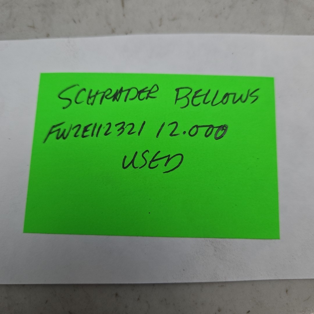Schrader Bellows Pneumatic Cylinder 12″ Stroke 4″ Bore 250 Psi FW2E112321 12.000