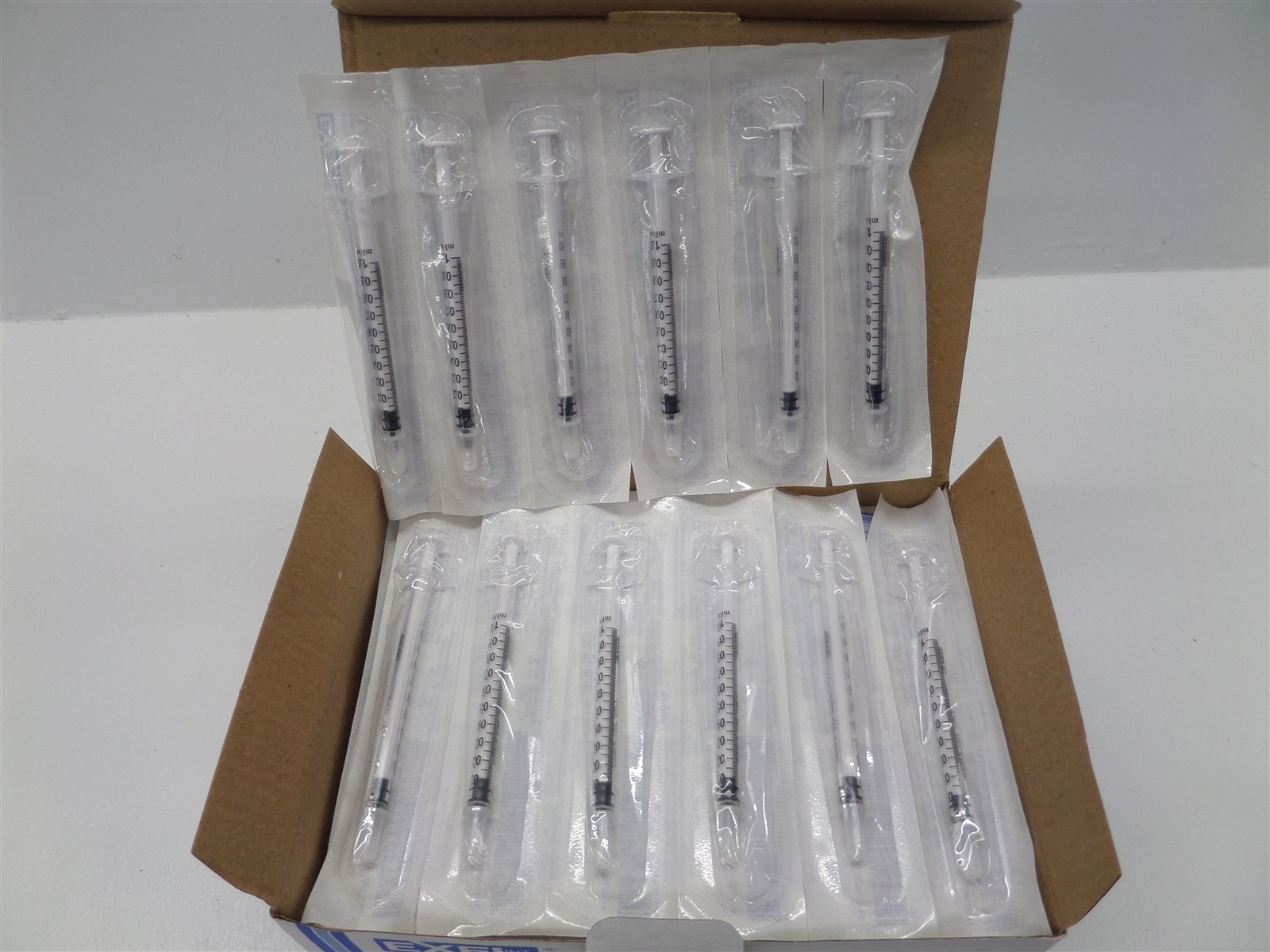 Box Of 100 Exel 1ml Luer Slip Tip Syringe Without Needle 210414 Exp. 03-14-2026
