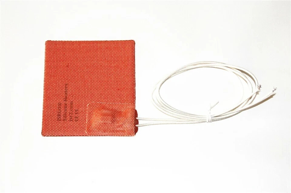 Silicone Rubber Heater 3.5″ X 4″ 90 X 100mm 12V 6W Factory Direct Sale JSRGO