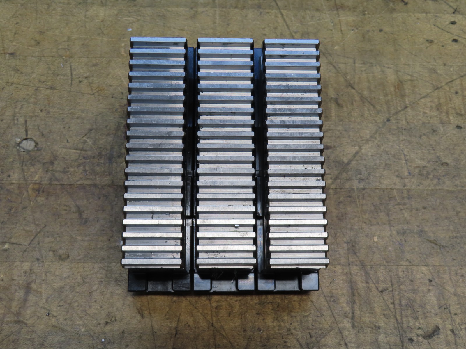 Set of 3 SMW AUTOBLOK WAK 250-10 steel jaws & Schunk masters GBK-250