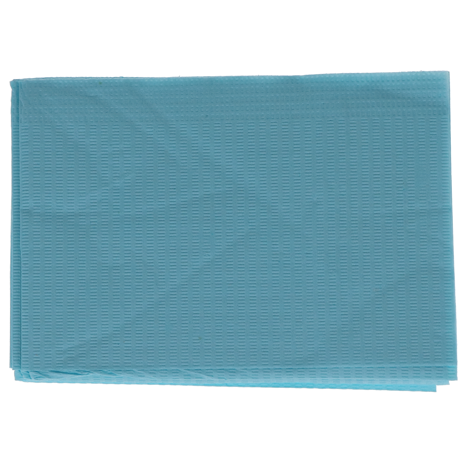 House Brand Dentistry 109216 Dental Patient Bibs 2+1 Ply 13″ X 18″ 500/Bx Aqua