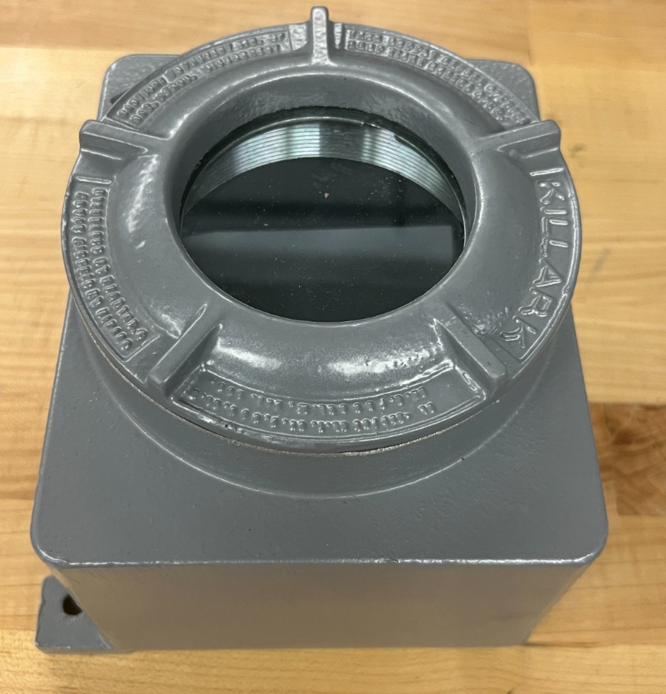 Killark GRE-300L Explosion Proof Outlet Box Hazardous Location Class I II III UL