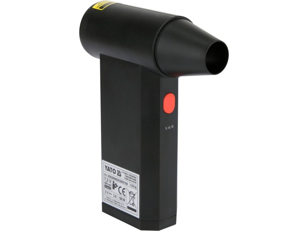 Yato Cordless Mini Turbo Air Blower 7.2V 4Ah YT-82938