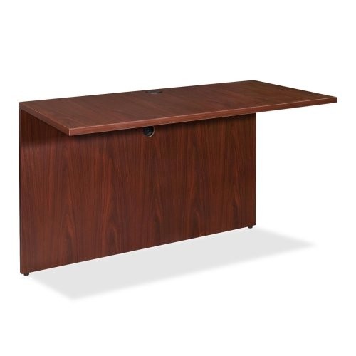 Lorell LLR69391 Essentials Bridge 42″W x 24″D Mahogany
