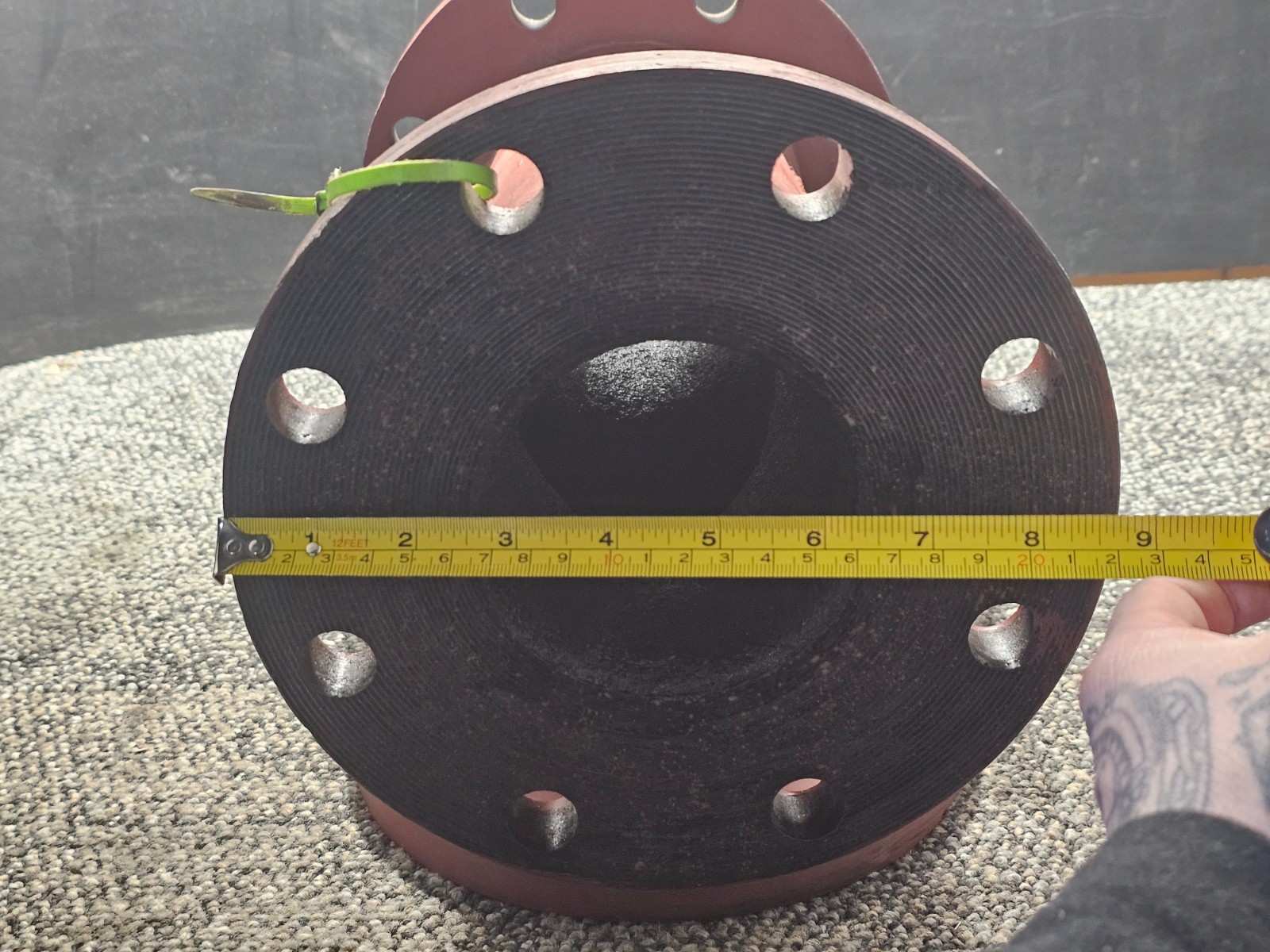 Sigma CS24H07T18 9″ Flanged Joint Tee C110 01 Ductile Iron Flanged Fitting