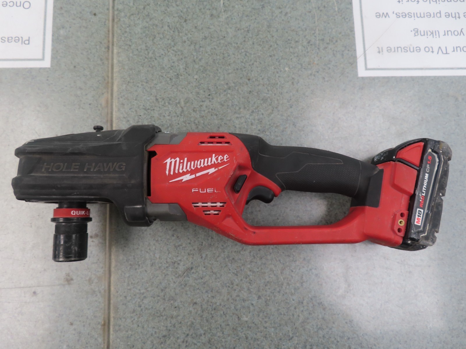 Milwaukee 2808-20 M18 FUEL Hole Hawg Right Angle Drill with Quick-Lok