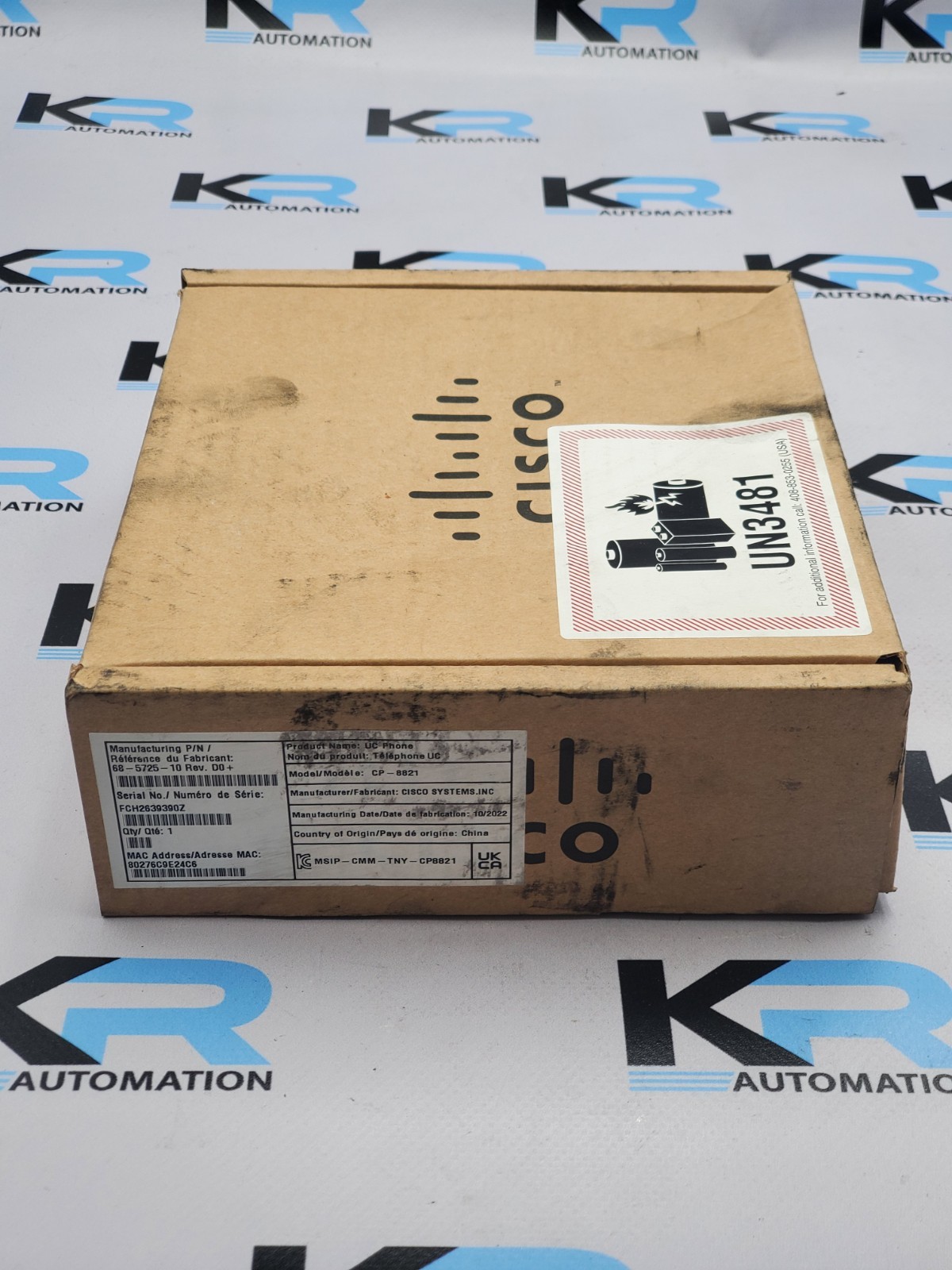 NEW Cisco CP-8821 Wireless IP VoIP Phone