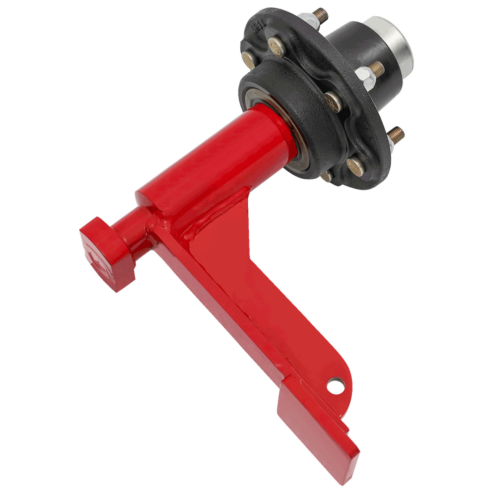 2-Pack 8800lbs Shipping Container Wheels，6×5.5 Lug，Heavy-Duty Container Axles