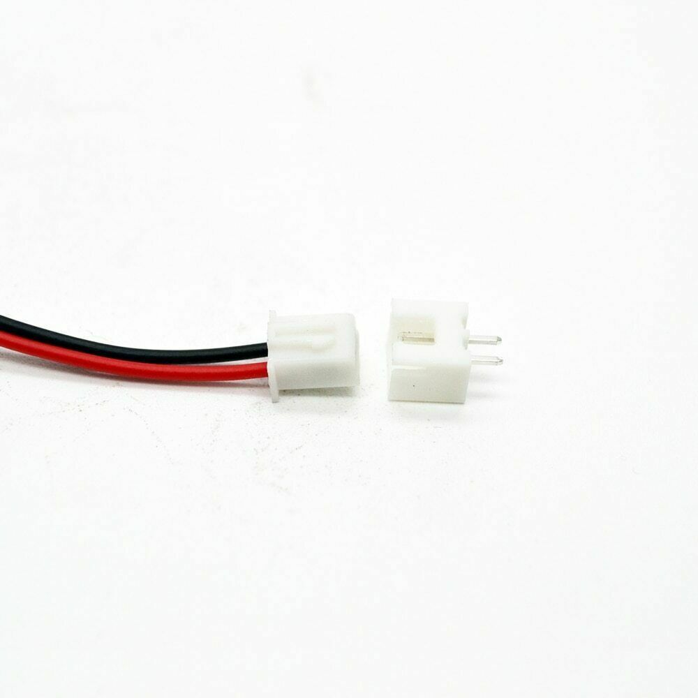 10 Sets/Lot 26AWG JST XH2.54 2 Pin Connector Plug Wire Cable 120mm Length Male
