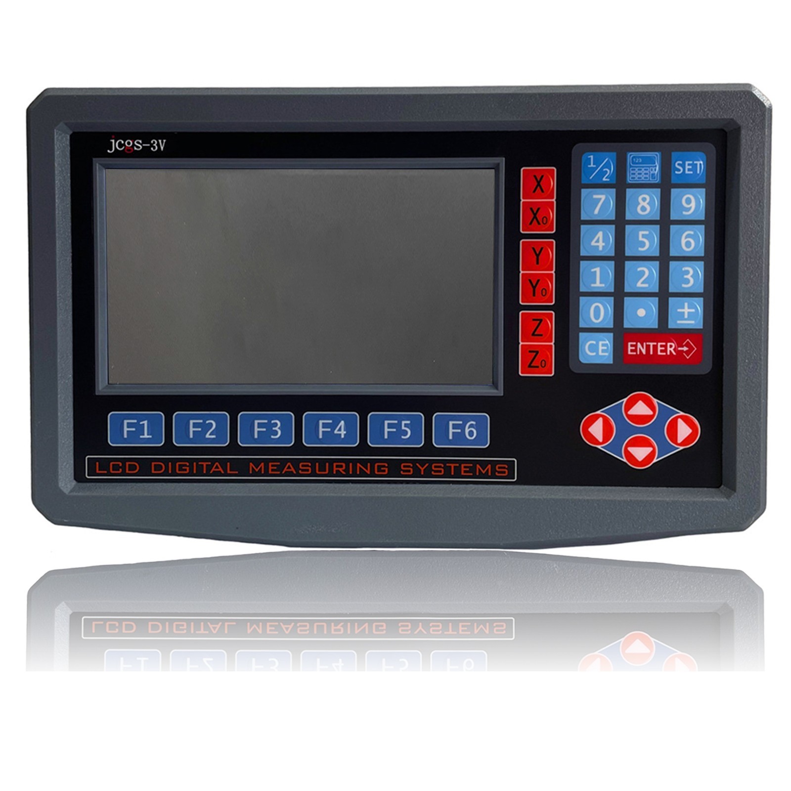 LCD Digital Readout with Precision Linear Scale for Milling Lathe Machine 3 Axis