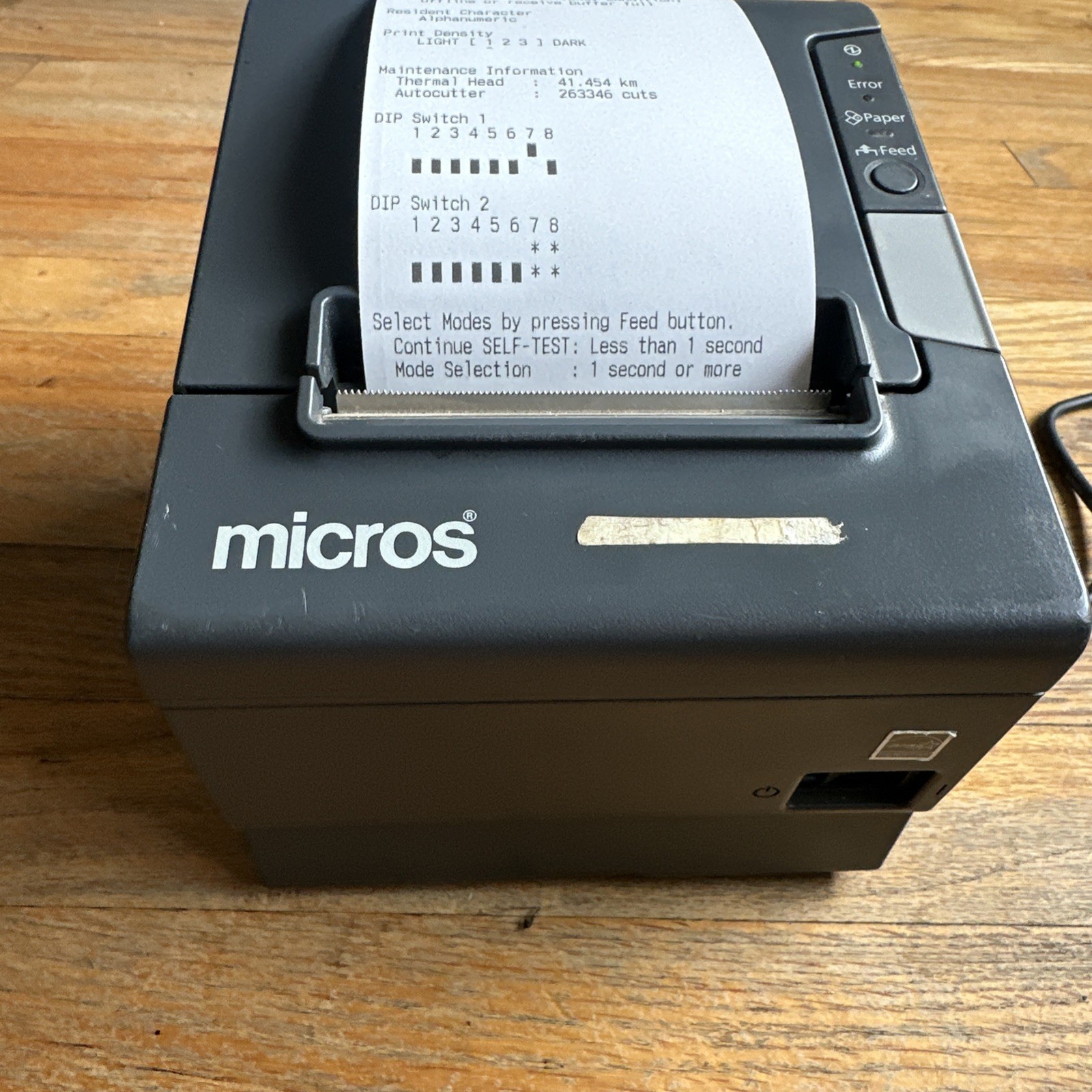 Epson TM-T88V M244A Thermal Receipt Printer POS USB IDN Tested Working